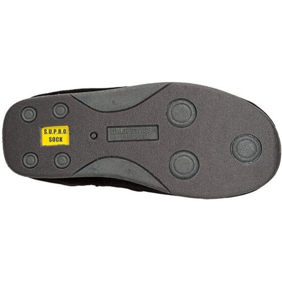 Deer Stags Boy's Lil Alma Slipperooz Slipper Black Little Kid Size 2 - Picture 6 of 8